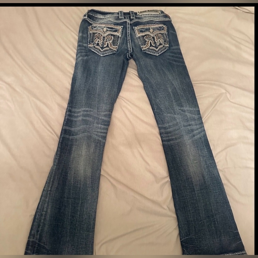 ‼️Rock Revival Womens Bootcut Jeans 26 Nadine‼️ WORN ONCE ‼️RETAIL $179 - Picture 14 of 14